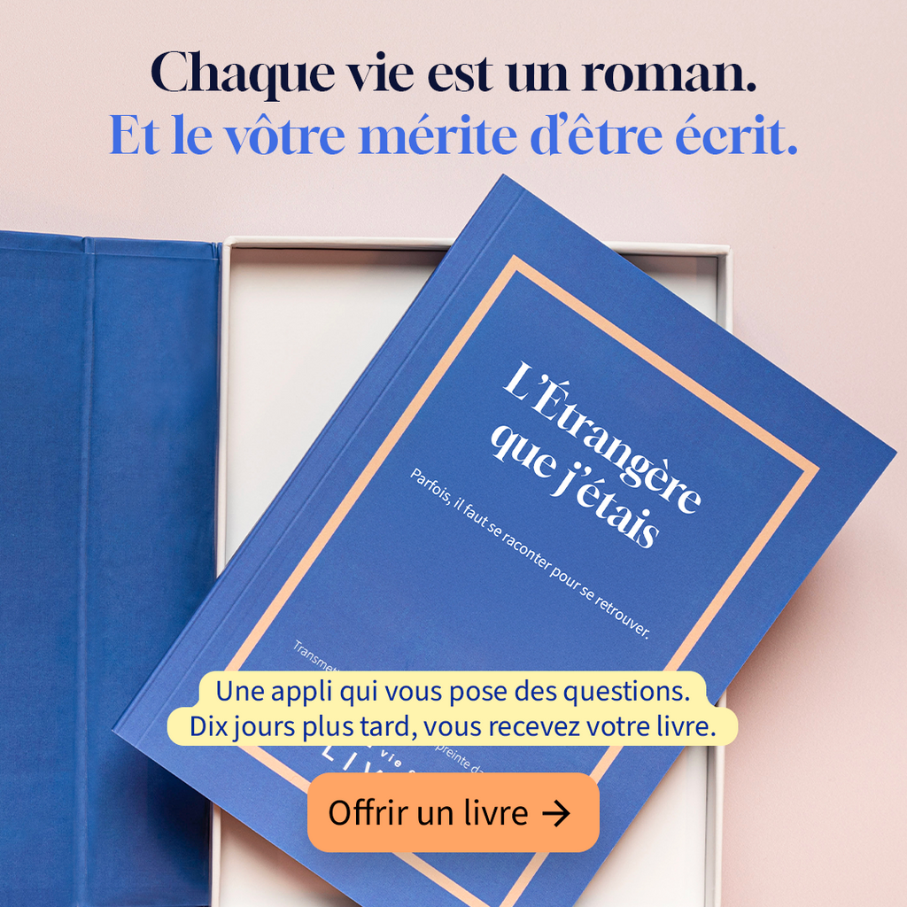 Bon cadeau pour un livre imprimé Format Interview