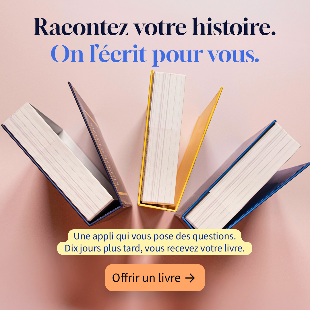 Bon cadeau pour un livre imprimé Format Interview