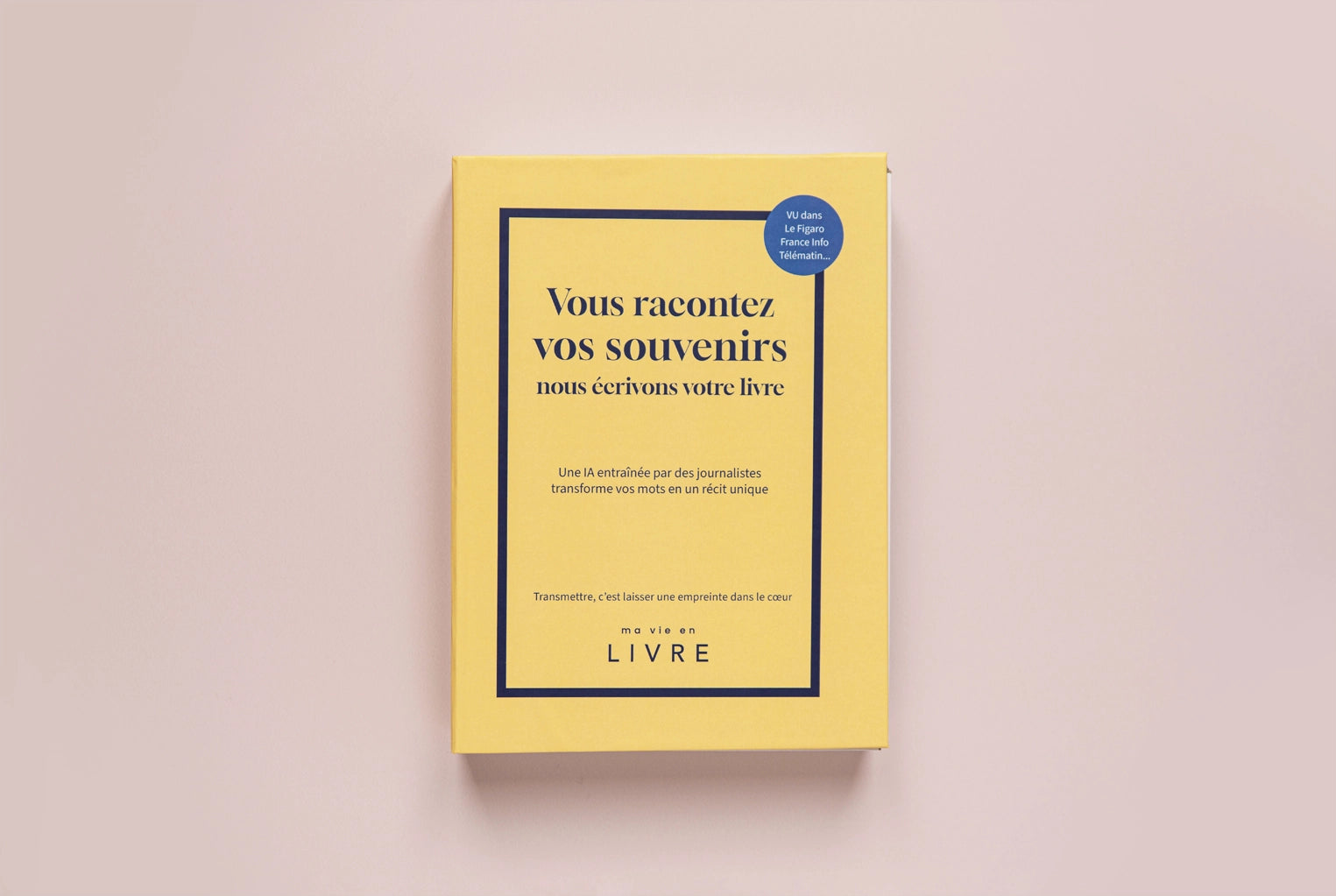 Coffret cadeau pour un livre imprimé Format Roman